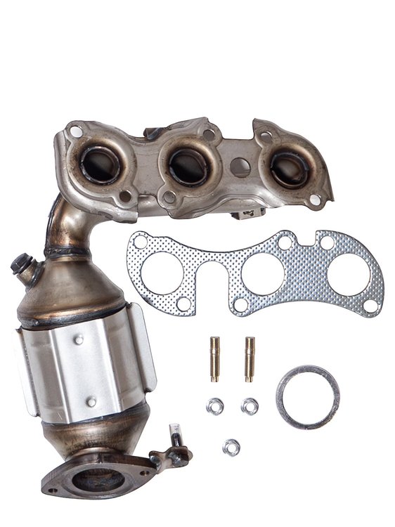Catalytic Converter Fits 2004-2006 Lexus ES330 & Toyota Camry, 2004-2008 Toyota Solara w/3.3L V6 Eng. [Front Left]