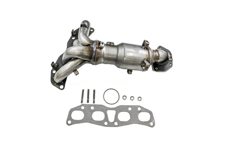 Catalytic Converter Fits 2013-2018 Nissan Altima, 2014-2015 Nissan Rogue Select, 2014-2020 Nissan Rogue w/2.5L 4 cyl. [Front]