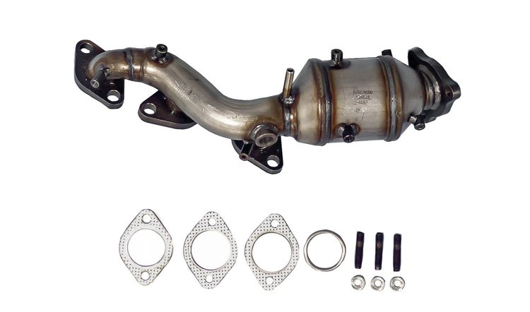 Catalytic Converter Fits 2002-2004 Nissan Frontier, Exterra w/3.3L, & 3.3L Supercharged V6 Eng. [Right/Passenger Side]