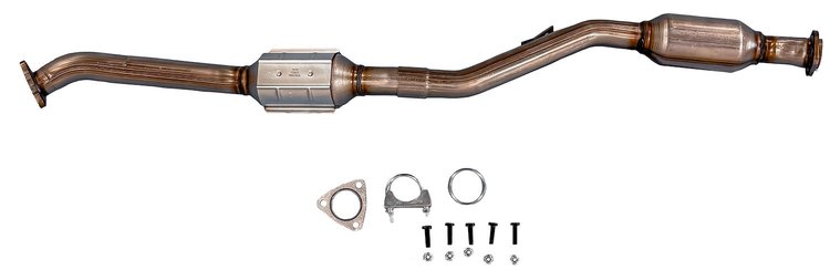 Catalytic Converter Fits 2008-2011 Subaru Impreza, 2009-2010 Subaru Forester w/2.5L 4 cyl., 2.5L Turbocharged 4 cyl. Eng. [Rear]