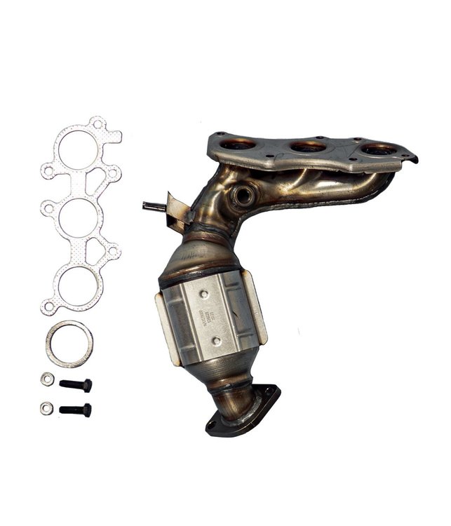 Catalytic Converter Fits 2007-2009 Lexus RX350, 2007-2013 Toyota Highlander, 2007-2010 Toyota Sienna w/3.5L V6 [Front Right]