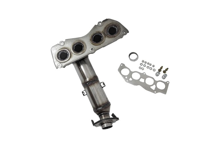 Catalytic Converter Fits 2009-2015 Toyota Venza, 2012-2017 Toyota Camry w/2.5L 4 cyl. Eng. [Front]