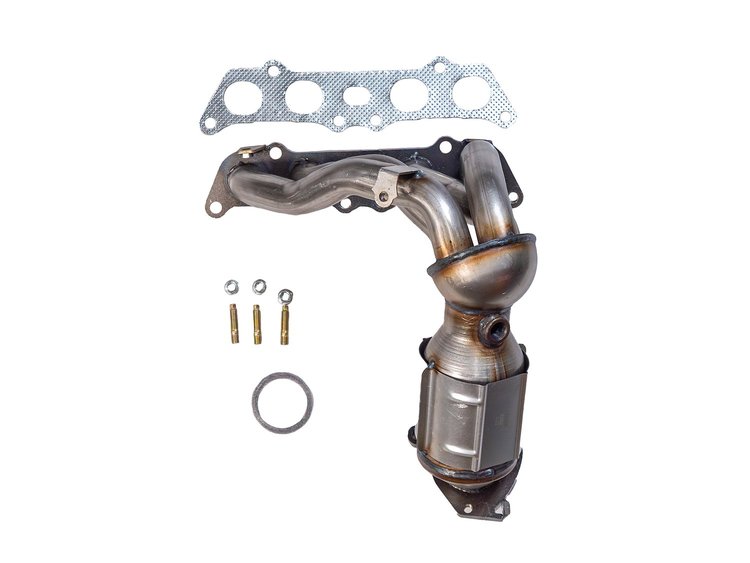 Catalytic Converter Fits 1997-2001 Toyota Camry, 1999-2001 Toyota Solara w/2.2L 4 cyl. Eng. [Front]
