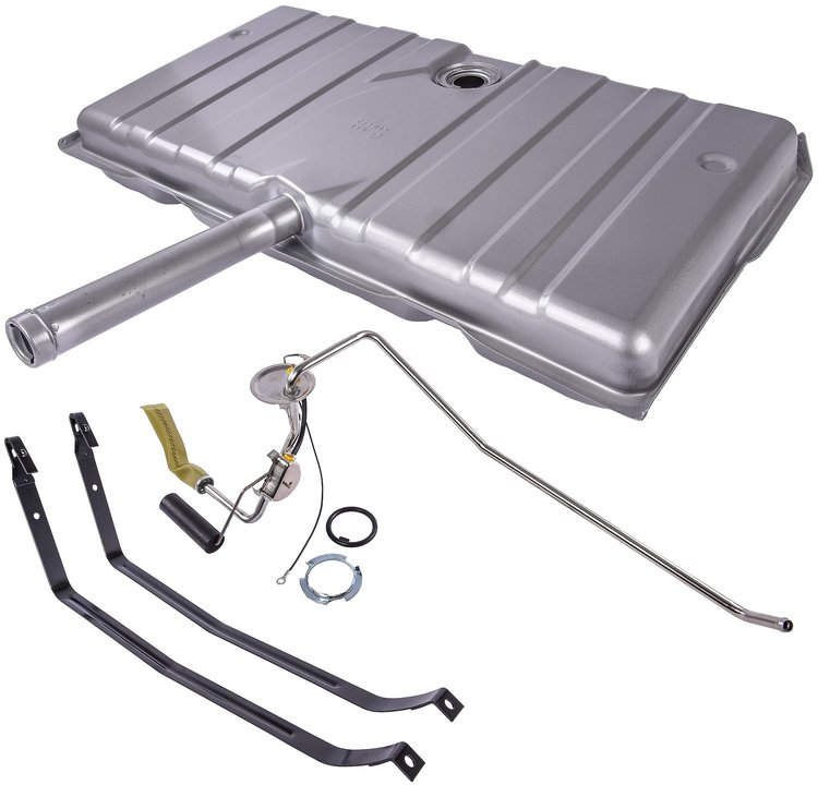 Fuel Tank Kit with Straps & Sending Unit for 1971-1972 Chevrolet Nova & Pontiac Ventura [16-Gallon]