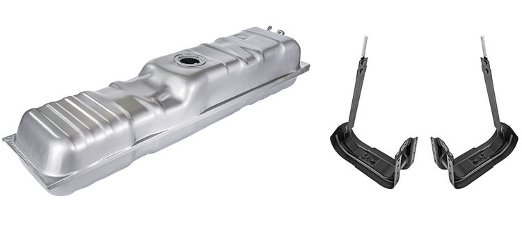 Fuel Tank and Hanger Kit for 1973-1981 Chevrolet/GMC C/K Series Long Bed Truck [20-Gallon]