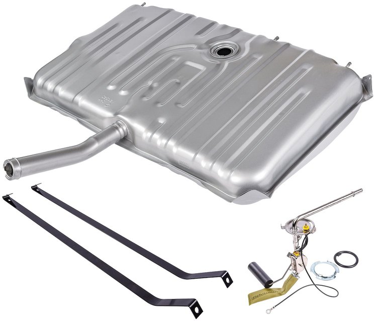 Fuel Tank Kit with Straps & Sending Unit for 1969-1970 Pontiac GTO, Grand Prix & Tempest [20-Gallon]