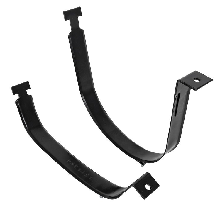 Fuel Tank Straps Fits Select 2009-2014 Ford, Lincoln Trucks w/Skid Plate [36-Gallon Tank]