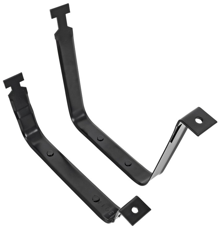 Fuel Tank Straps for 2004-2008 Ford F150, Lobo, 2004-2006 F250 Super Duty Trucks w/Skid Plate [27-Gallon Tank]
