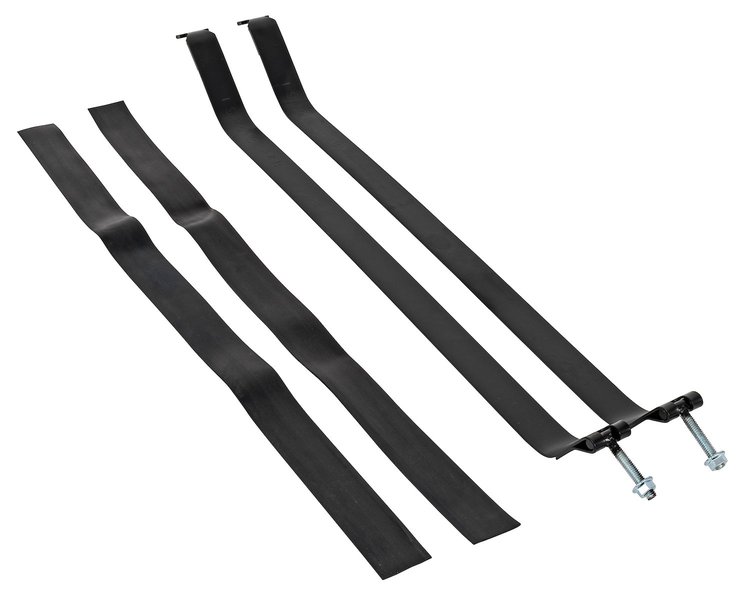 Fuel Tank Straps for 1980-1996 Ford F100, F150, F250, F350 Trucks w/Rear Tank [19-Gallon Tank]