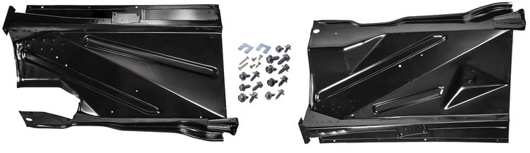 Front Inner Fender & Hardware Kit for 1960-1966 Chevrolet & GMC Trucks