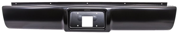 Rear Roll Pan with License Plate Bucket for 1988-1998 GM C/K Fleetside Trucks