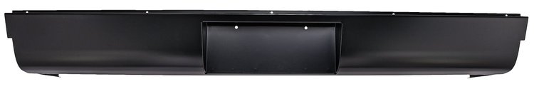 Rear Roll Pan with License Plate Bucket for 1954-1987 GM Stepside Trucks