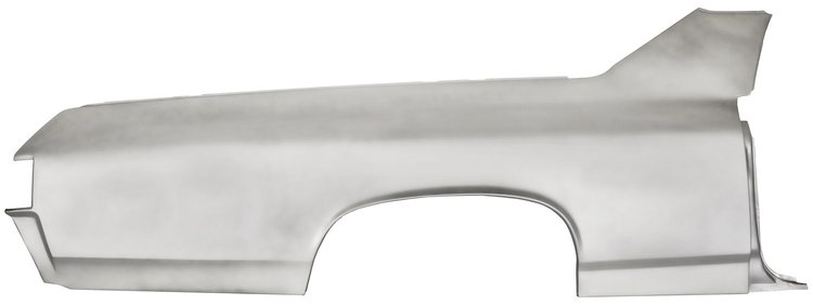 Full Quarter Panel for 1968-1972 Chevrolet El Camino [Right/Passenger Side, With Sail Panel]
