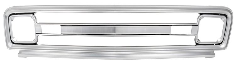 Grille for 1969-1970 Chevrolet Trucks, Blazer, Suburban w/o Chevrolet Lettering [Anodized Aluminum]