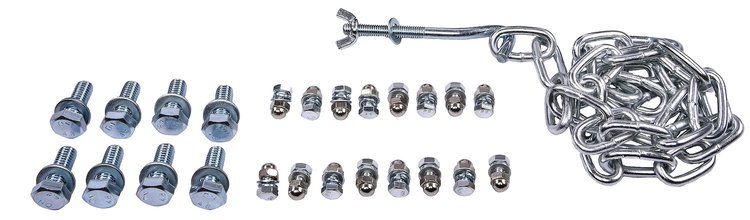 Replacement Hardware Kit for JEGS Transmission Jack 555-79012
