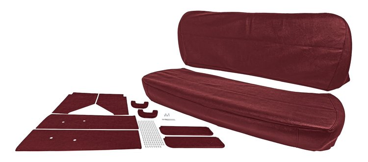 Interior Upholstery Kit for 1947-1955 (1st Series) Chevrolet and GMC Truck [Maroon]
