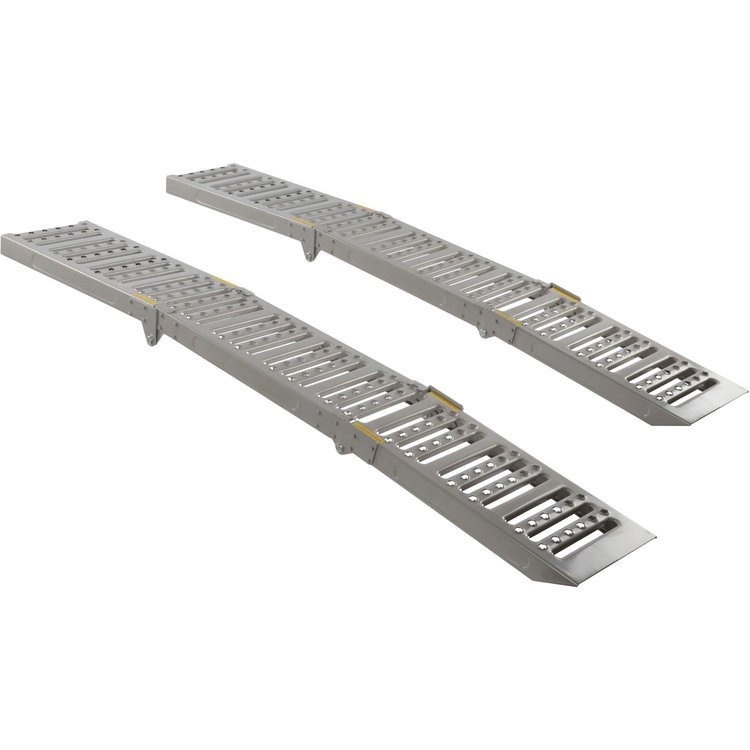 Folding Steel Ramp Set Dual Purpose