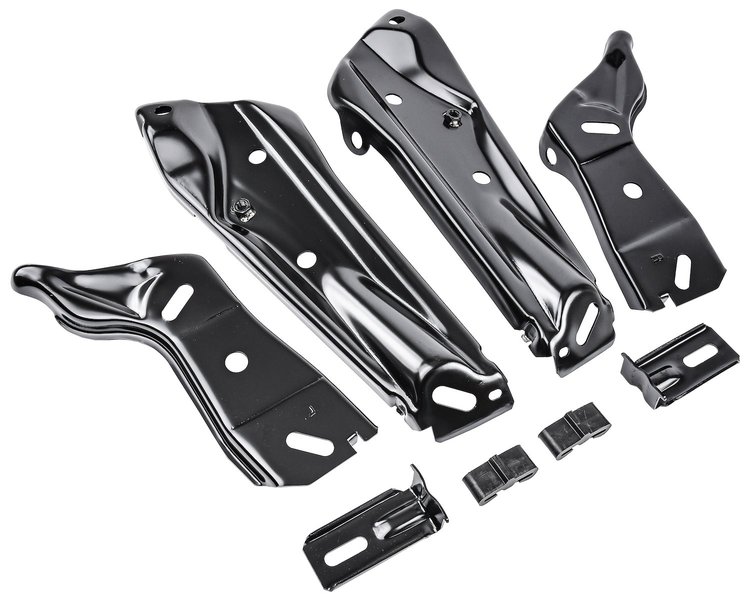 Front Bumper Bracket Set for 1971-1972 Chevrolet Chevelle, El Camino