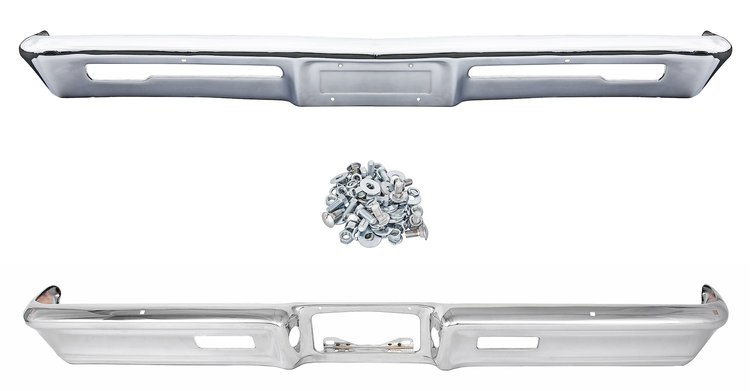Bumper Kit with Mounting Hardware for 1965 Chevrolet Chevelle, El Camino [Front & Rear]