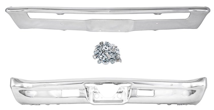 Bumper Kit with Mounting Hardware for 1967 Chevrolet Chevelle [Front & Rear]