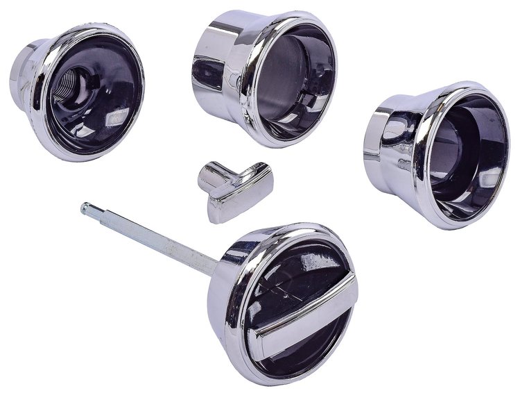 Dash Knob and Bezel Set Fits Select 1968 Chevrolet Models
