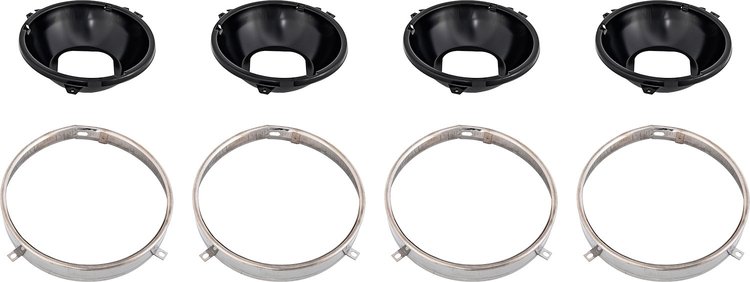 Headlight Buckets for 1964-1969 Chevrolet Chevelle, El Camino