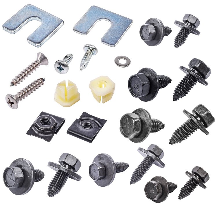 Front End Fastener Kit for 1967-1972 GM Truck/SUV [Black Finish]