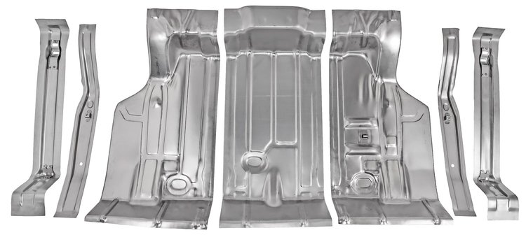 Trunk Floor Pan Kit for 1968-1972 Chevelle, Monte Carlo, Skylark, Cutlass, LeMans, GTO, Tempest, Grand Prix (GM A-Body)