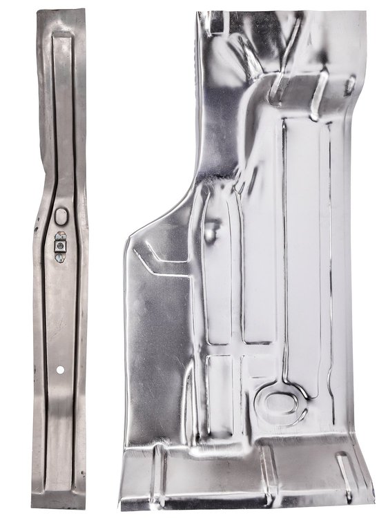 Trunk Floor Pan W/ Brace for Select 1968-1972 GM A-Body Models [Left/Driver Side]