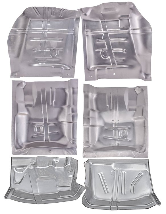 Floor Pan Kit for Select 1964-1972 GM A-Body Models