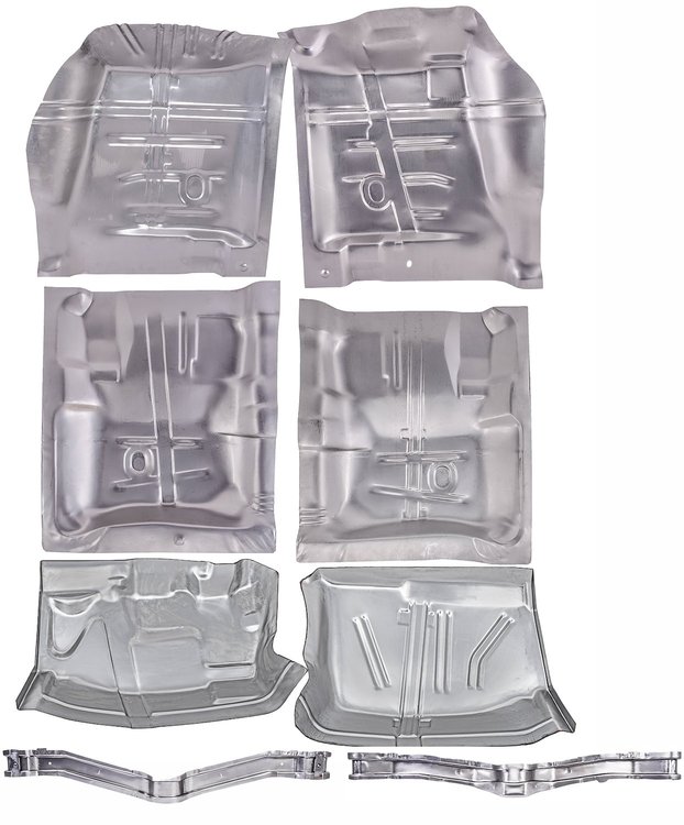 Floor Pan & Support Kit for Select 1964-1972 GM A-Body Models