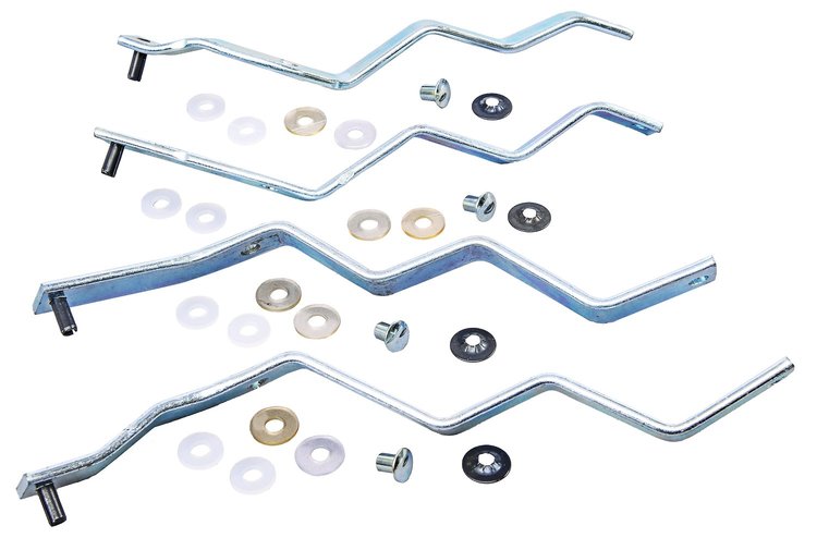 Heater & A/C Lever Kit for 1967 Chevy Chevelle, El Camino with A/C