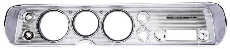Dash Panel Bezel for 1964 Chevrolet Chevelle and El Camino [Without A/C]