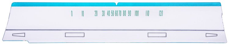 Speedometer Lens for 1966-1967 Chevrolet Chevelle & El Camino [Floor Shift]