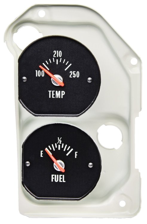 Factory Style Temperature/Fuel Gauge Set for 1971-1972 Chevrolet Chevelle, El Camino, Monte Carlo