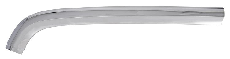 Rear Cab Upper Corner Molding for 1964-1967 Chevy El Camino [Left/Driver Side]