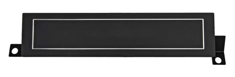 Dash Panel A/C Vent Delete Plate for 1970-1972 Chevy Chevelle, El Camino, Monte Carlo w/o Factory AC [Blank Face]