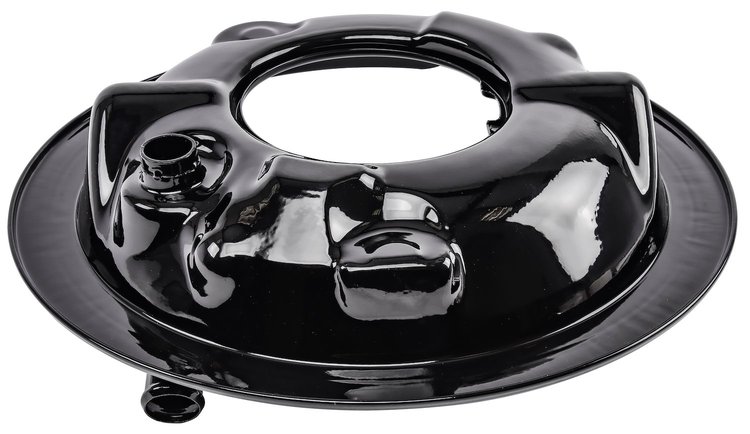 Open Element Air Cleaner Base w/Breather Tube for Select 1966-1969 Chevrolet Cars