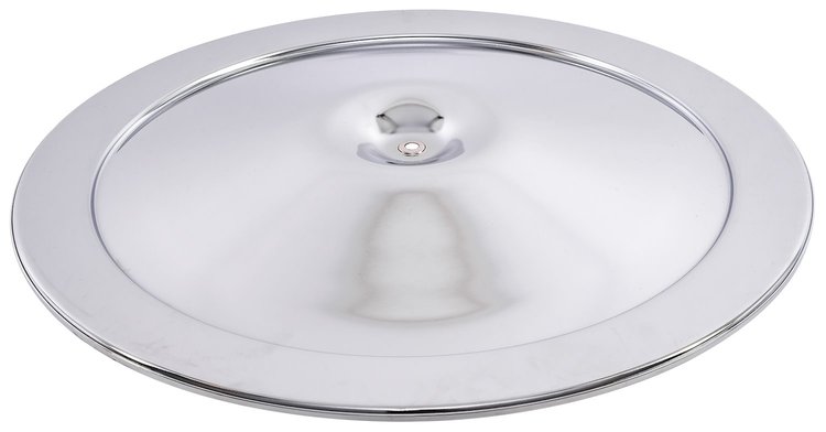 Open Element Air Cleaner Lid [Chrome Finish]