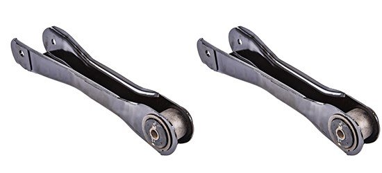 GM Rear Upper Control Arm Kit w/OE Style Rubber Bushings for 1964-1967 GM A-Body, 10 Bolt Rear End