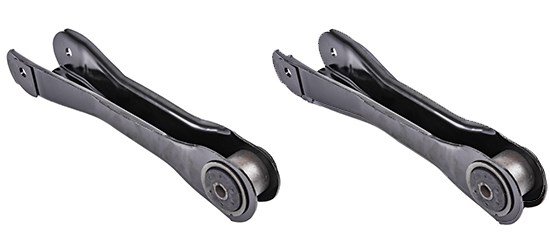 GM Rear Upper Control Arm Kit w/OE Style Rubber Bushings for 1964-1967 GM A-Body, 12 Bolt Rear End