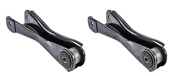 GM Rear Upper Control Arm Kit w/OE Style Rubber Bushings for 1968-1972 GM A-Body, 10 Bolt Rear End