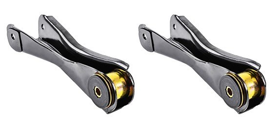 GM Rear Upper Control Arm Kit w/Urethane Bushings for 1968-1972 GM A-Body, 10 Bolt Rear End