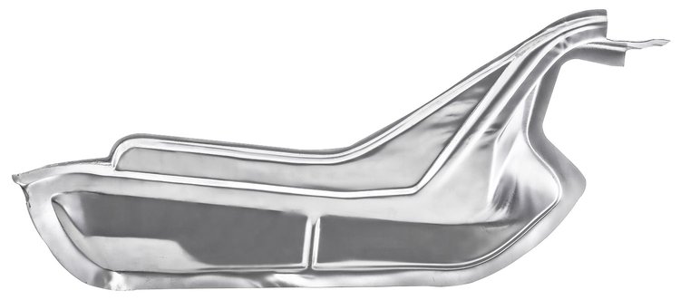 Trunk Extension Filler Panel Fits Select 1970-1972 Pontiac Models [Right/Passenger Side]