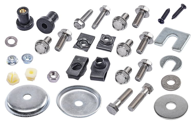 Front End Bolt Kit 1967-1968 Chevy Camaro RS [Polished Stainless Steel]