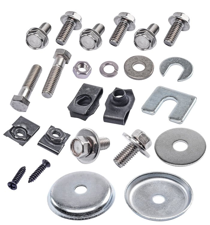 Front End Bolt Kit 1970-1981 Chevy Camaro, Pontiac Firebird [Polished Stainless Steel]