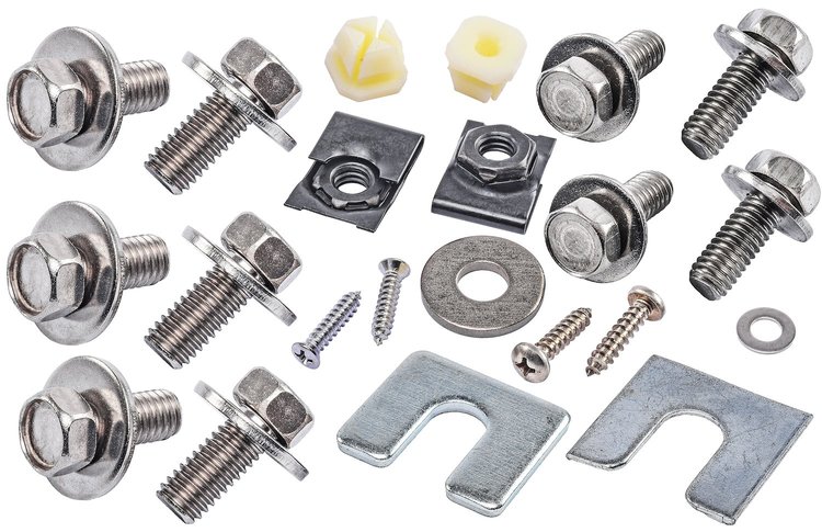 Front End Fastener Kit for 1967-1972 GM Truck, Blazer, Jimmy, Suburban [Polished Stainless Steel]