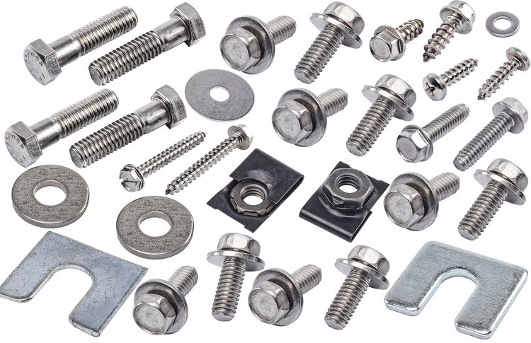 Front End Fastener Kit 1981-1987 GM Truck/SUV [Polished Stainless Steel]