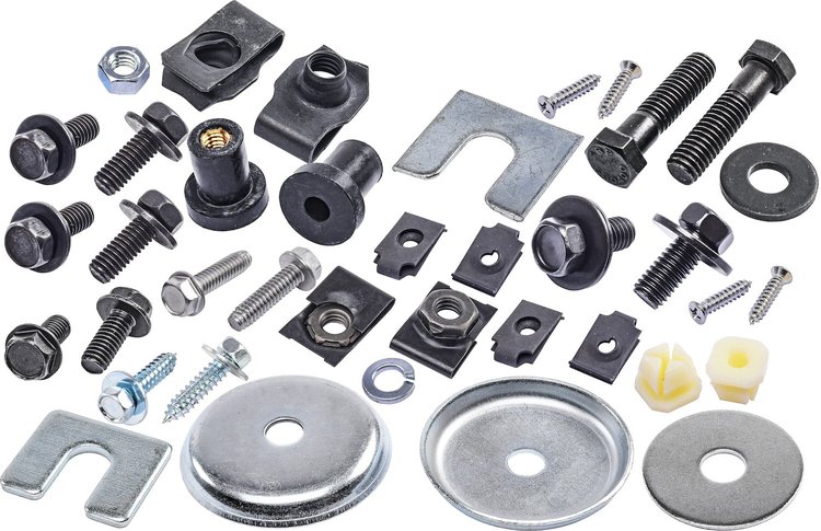 Front End Bolt Kit 1969 Chevy Camaro RS [Black Oxide-Coated Stainless Steel]