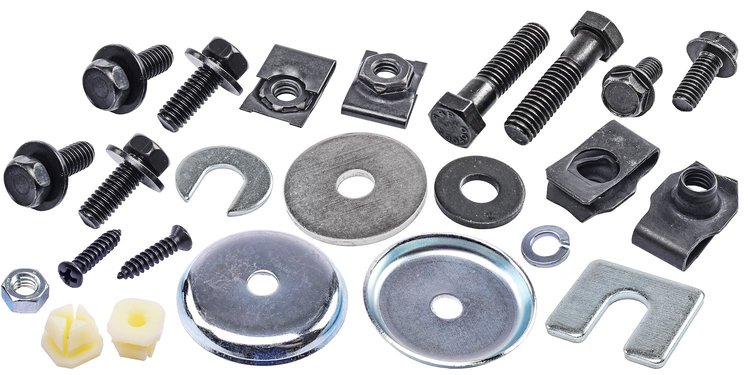 Front End Bolt Kit 1970-1981 Chevy Camaro, Pontiac Firebird [Black Oxide-Coated Stainless Steel]